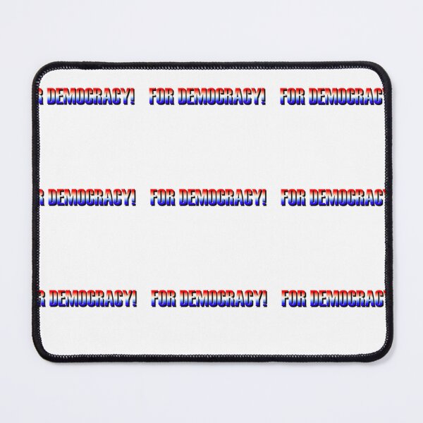 Item preview, For Democracy on white designed and sold by Cody Baker.