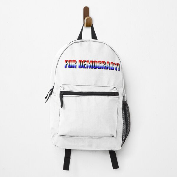 Item preview, For Democracy on white designed and sold by Cody Baker.