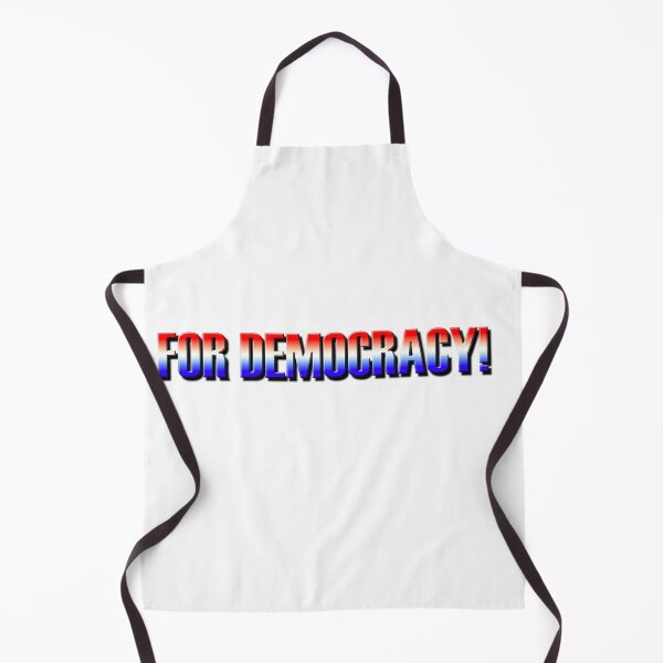 Item preview, For Democracy on white designed and sold by Cody Baker.