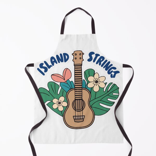 Item preview, Island Strings Ukulele and Tropical Flowers Design designed and sold by NiftyWrx.
