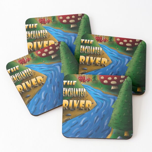 Item preview, Travel Poster The Enchanted River designed and sold by Cody Baker.