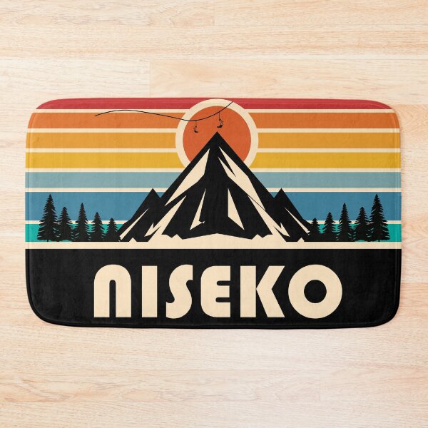 Item preview, Retro mountain gondola Niseko Ski Resort designed and sold by rillak.