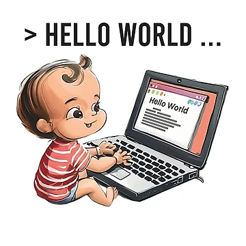 Artwork thumbnail, Hello World by softwaretesting
