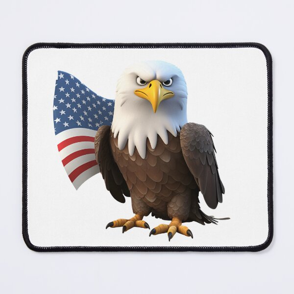 Item preview, American Bold Eagle, logotipo, pegatina, artes de pared, impresiones artísticas y Mo designed and sold by Kevin Lou.