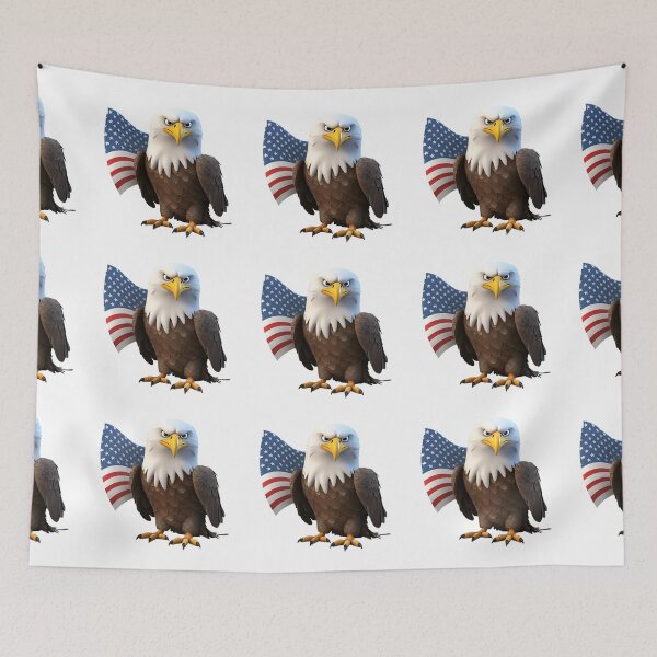 Item preview, American Bold Eagle, Logo, Sticker, Wall arts, Art Prints and Mo designed and sold by Kevin Lou.