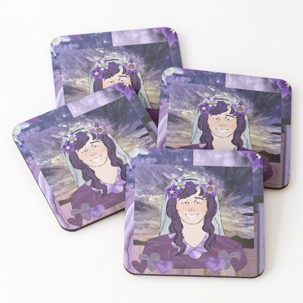 Item preview, Indigo Faraway Collage designed and sold by CherryCatDraws.