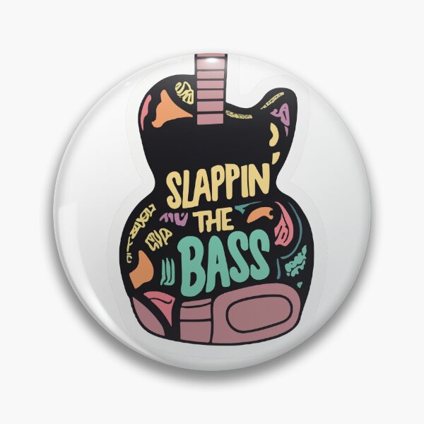 Item preview, Funky Graffiti Bass Guitar - 'Slappin' the Bass' designed and sold by NiftyWrx.