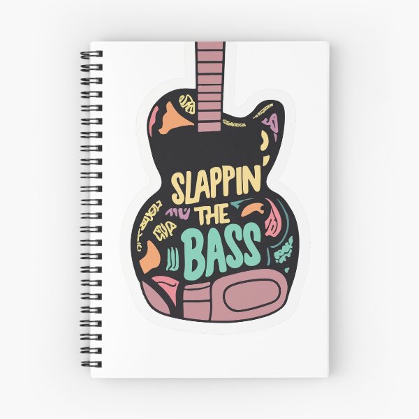 Item preview, Funky Graffiti Bass Guitar - 'Slappin' the Bass' designed and sold by NiftyWrx.