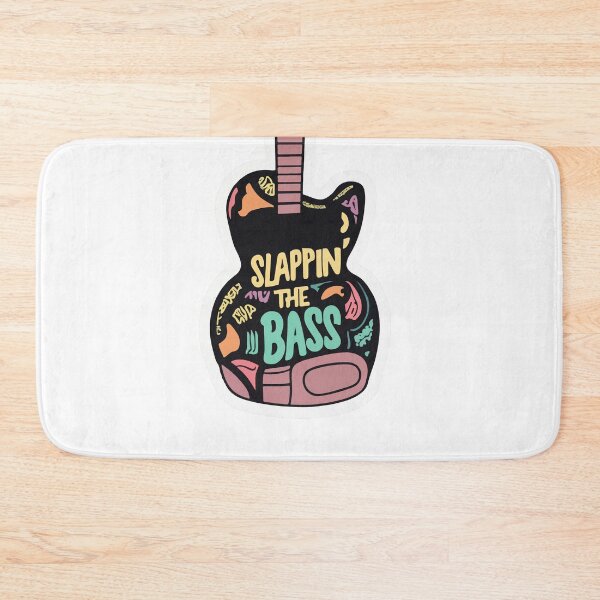 Item preview, Funky Graffiti Bass Guitar - 'Slappin' the Bass' designed and sold by NiftyWrx.