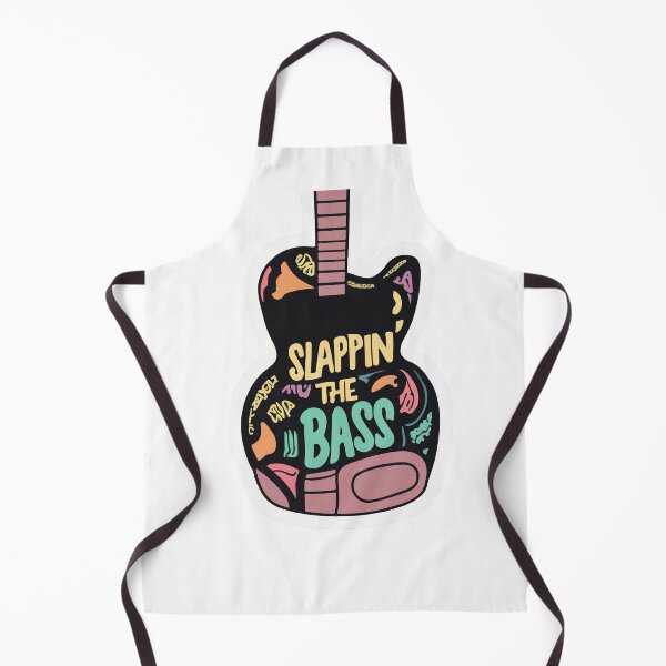 Item preview, Funky Graffiti Bass Guitar - 'Slappin' the Bass' designed and sold by NiftyWrx.