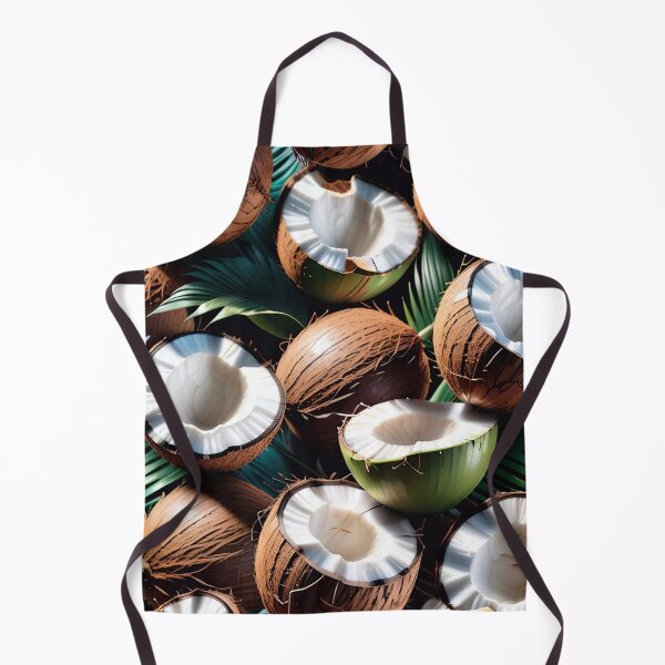 Artikelvorschau, Delicious Tropical Coconut Pattern entworfen und verkauft von TheArtOfPat.
