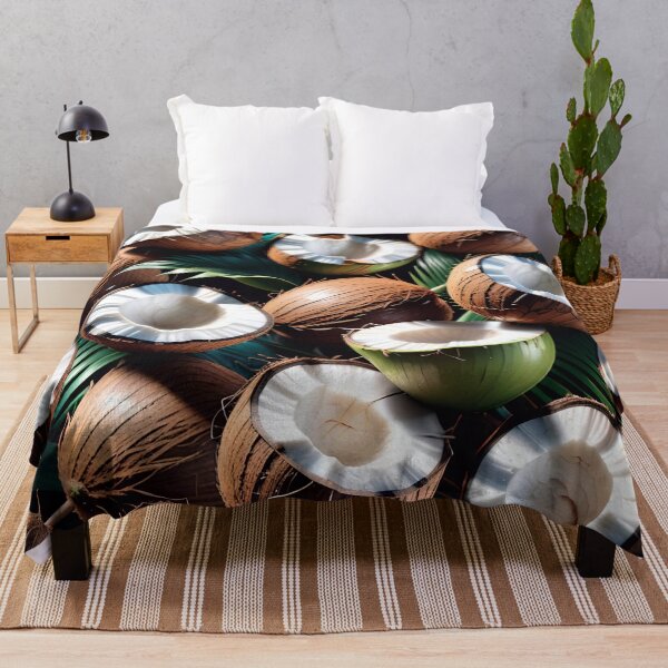 Item preview, Delicious Tropical Coconut Pattern designed and sold by TheArtOfPat.