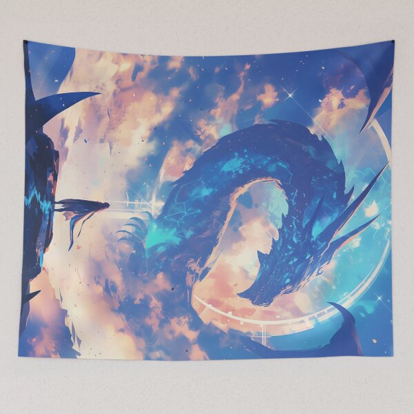 Item preview, Cosmic Moon Anime Dragon designed and sold by Christine Layne.