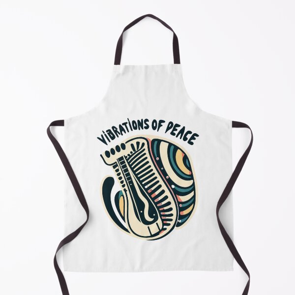 Item preview, Vibrations of Peace - Abstract Zither Sound Waves Art designed and sold by NiftyWrx.