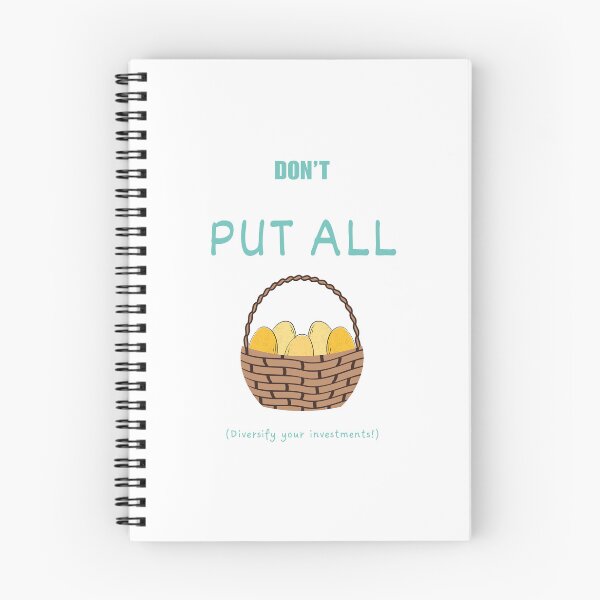 Item preview, Don't put all the eggs in one basket idiom  designed and sold by Idioms4u.
