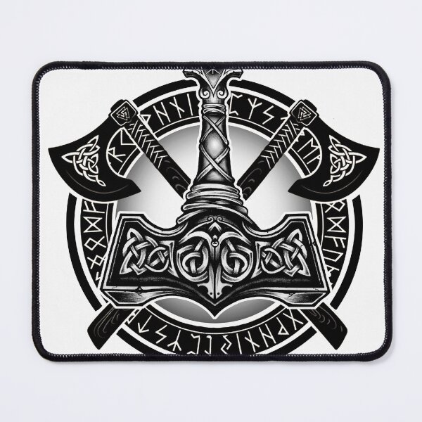 Artikelvorschau, Nordisches Thor-Hammer-Design („Mjolnir“) entworfen und verkauft von AquiliFilius.