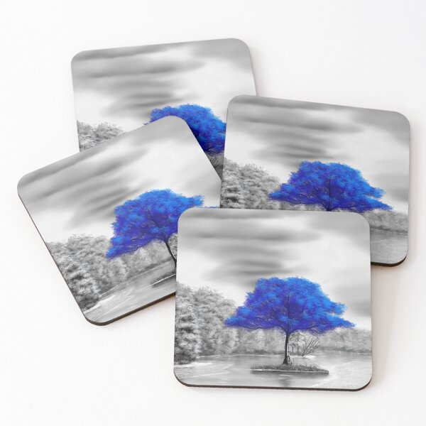 Item preview, Blue Icy River designed and sold by Lithium Bananas Studios.