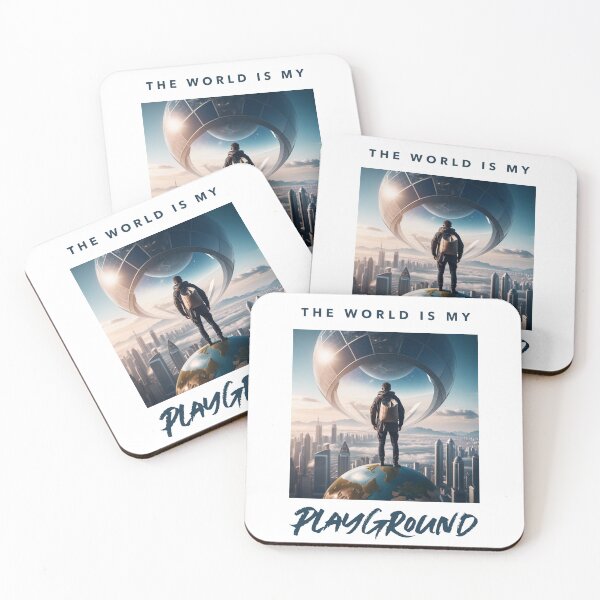 Item preview, The World Is My Playground designed and sold by GlobeExplorertv.