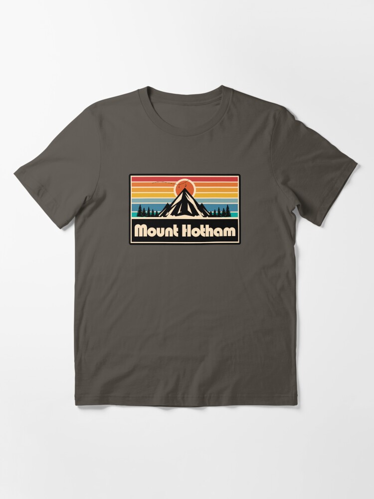 Thumbnail 3 of 7, Essential T-Shirt, Retro mountain gondola Mount Hotham Ski Resort designed and sold by rillak.