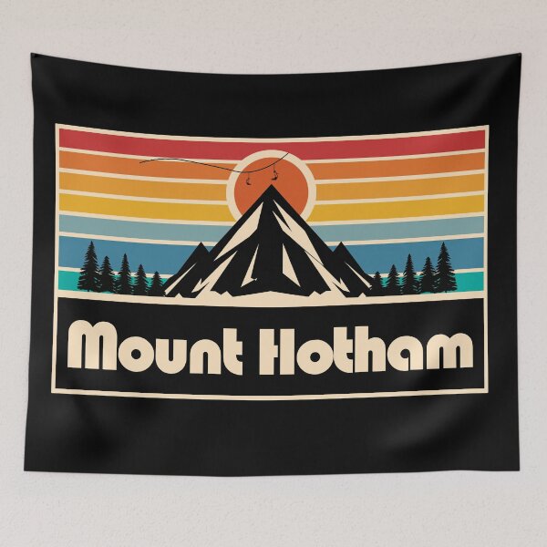 Item preview, Retro mountain gondola Mount Hotham Ski Resort designed and sold by rillak.