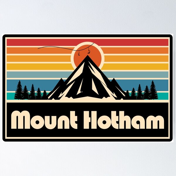 Item preview, Retro mountain gondola Mount Hotham Ski Resort designed and sold by rillak.