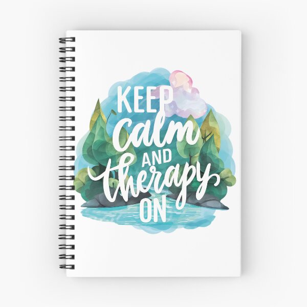 Item preview, Keep Calm and Therapy On designed and sold by brokenpones.