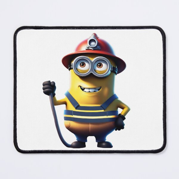 Item preview, Minion Fireman designed and sold by pocketsocks.