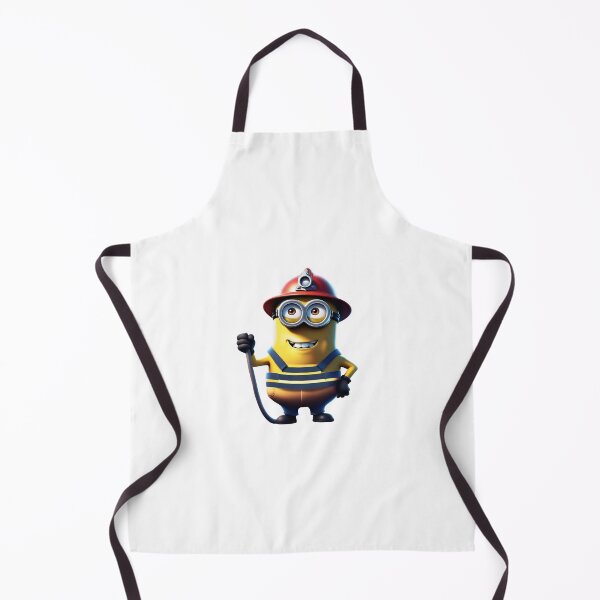 Item preview, Minion Fireman designed and sold by pocketsocks.
