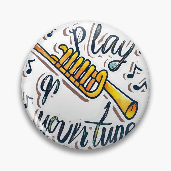 Item preview, Whimsical Watercolor Flute and Music Notes - Play Your Tune designed and sold by NiftyWrx.