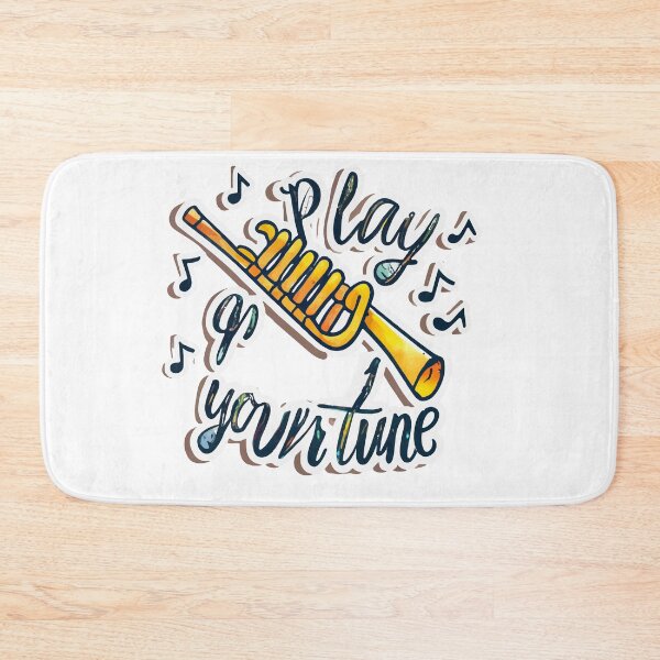 Item preview, Whimsical Watercolor Flute and Music Notes - Play Your Tune designed and sold by NiftyWrx.
