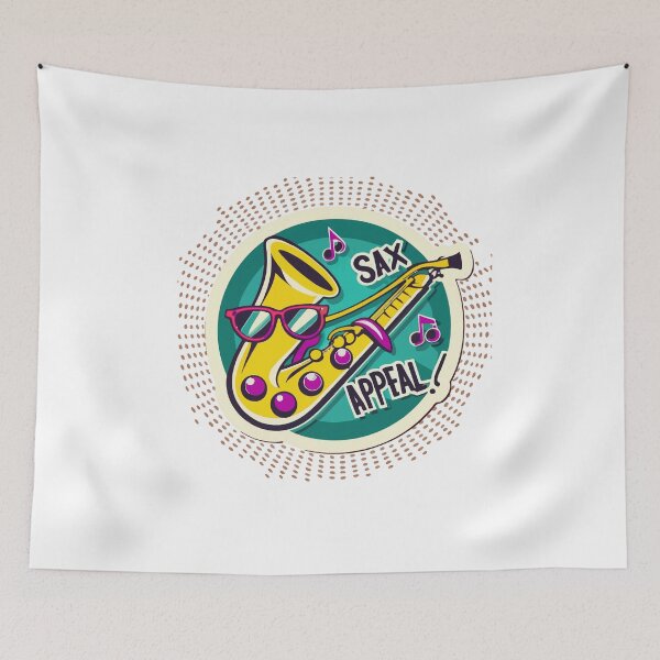 Item preview, Sax Appeal Retro Comic Book Style Saxophone designed and sold by NiftyWrx.