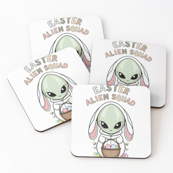 Item preview, Easter Alien Squad Easter Day designed and sold by deviatepolo.