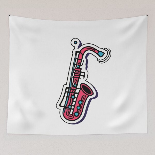 Item preview, Intricate Bassoon Line Art designed and sold by NiftyWrx.