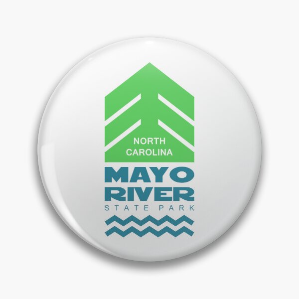 Item preview, Mayo River State Park North Carolina Green And Blue designed and sold by bivenart.