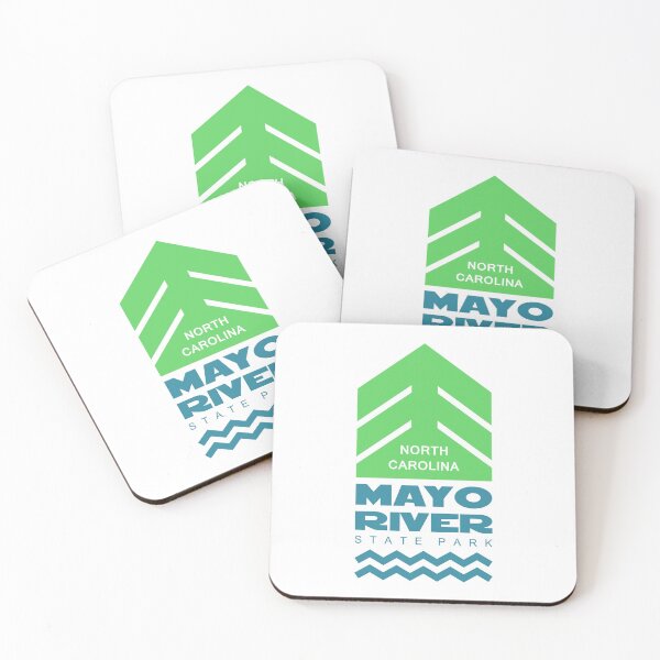 Item preview, Mayo River State Park North Carolina Green And Blue designed and sold by bivenart.