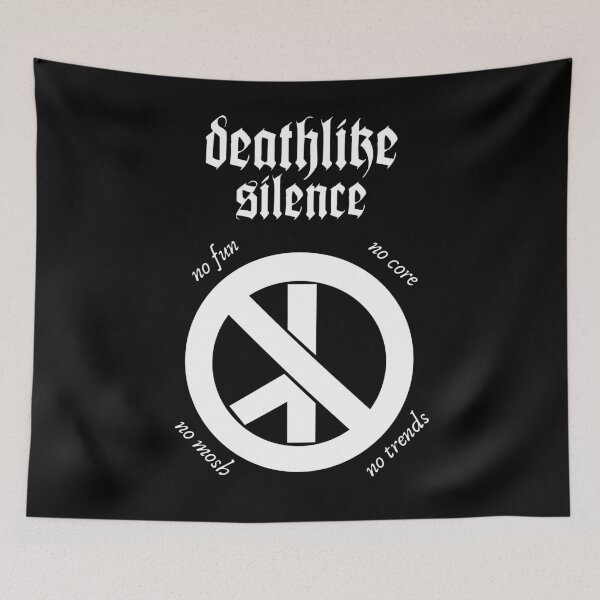 Item preview, Black Metal - "NO FUN NO CORE NO MOSH NO TRENDS" Mayhem HELVETE designed and sold by Black Metal Flame.