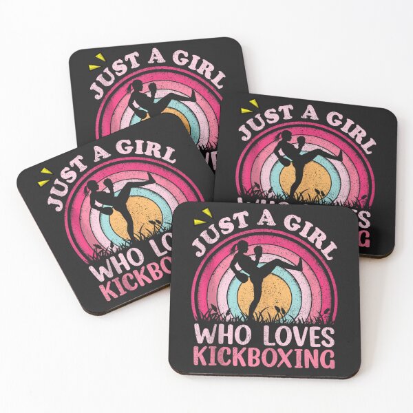 Item preview, Just A Girl Who Loves Kickboxing designed and sold by skeastore.