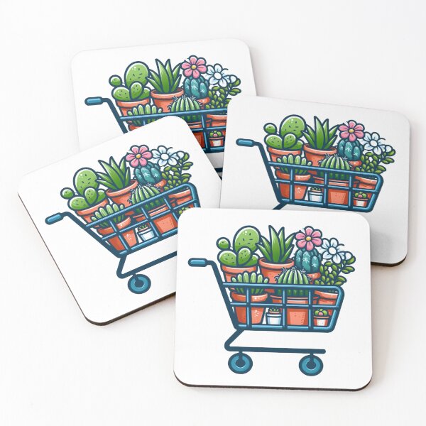 Item preview, Succulent Shopping Cart designed and sold by jennysselling.