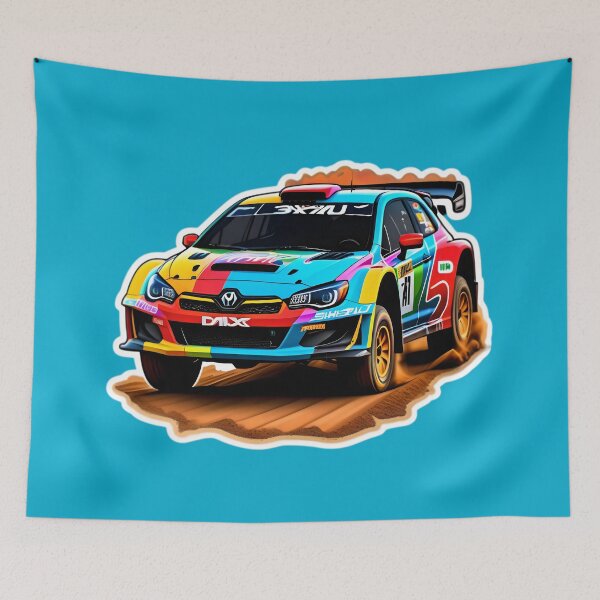 Item preview, Cool Desert Rally Racing Car designed and sold by TheArtOfPat.