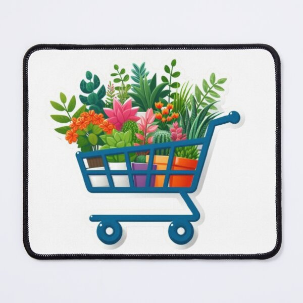 Item preview, Succulent Shopping Cart designed and sold by jennysselling.