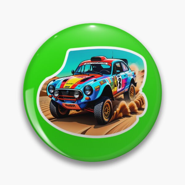 Item preview, Cool Desert Rally Racing Car designed and sold by TheArtOfPat.