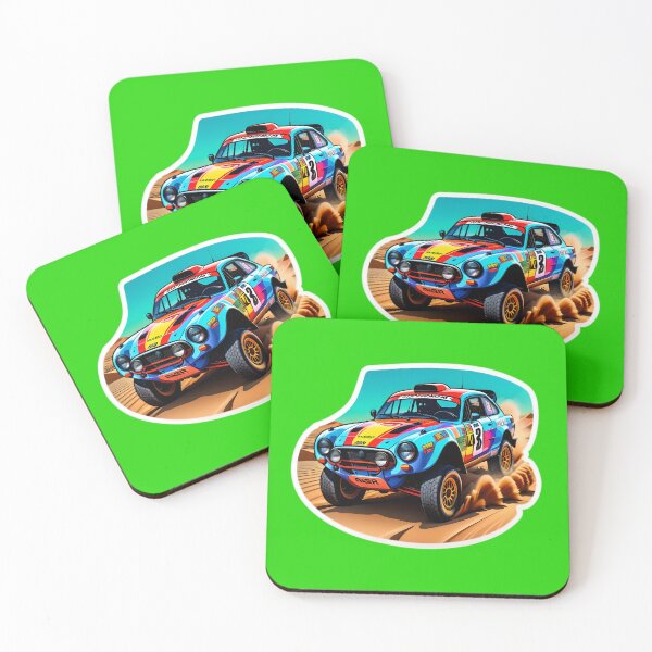 Item preview, Cool Desert Rally Racing Car designed and sold by TheArtOfPat.