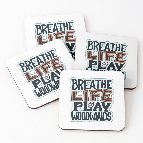 Item preview, Breathe Life, Play Woodwinds - Woodwind Instrument Conga Line designed and sold by NiftyWrx.