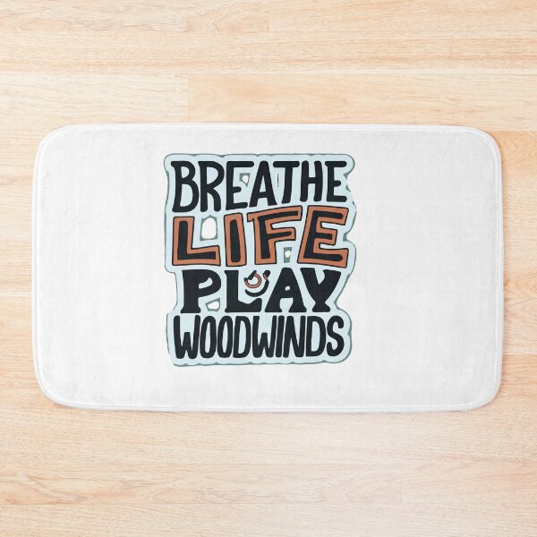 Item preview, Breathe Life, Play Woodwinds - Woodwind Instrument Conga Line designed and sold by NiftyWrx.