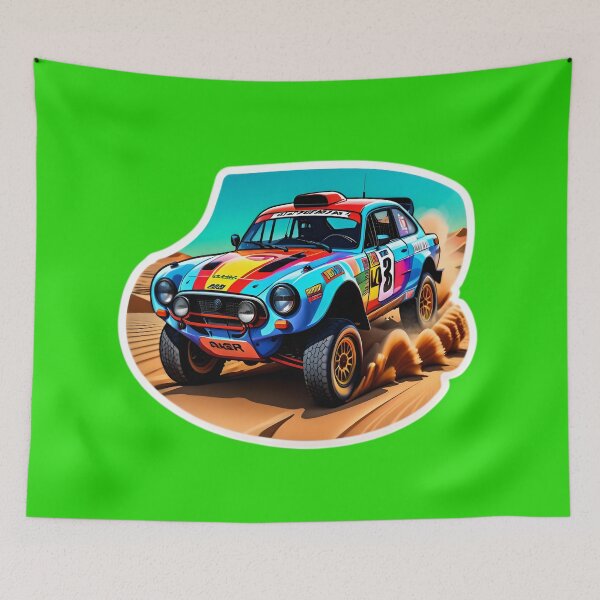 Item preview, Cool Desert Rally Racing Car designed and sold by TheArtOfPat.