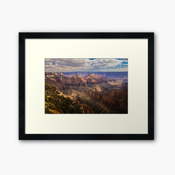 North Rim of Grand Canyon National Park Framed Art Print