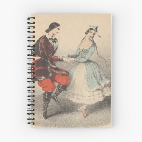 Item preview, Jules Perrot and Carlotta Grisi dancing the polka designed and sold by Designsbyshoshi.