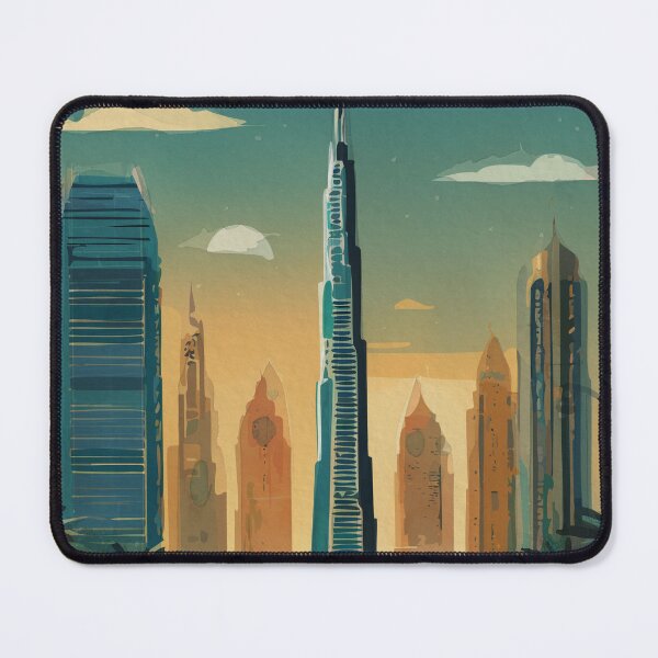 Item preview, Dubai Burj Khalifa Tallest Tower UAE designed and sold by TheJoeyStudio.