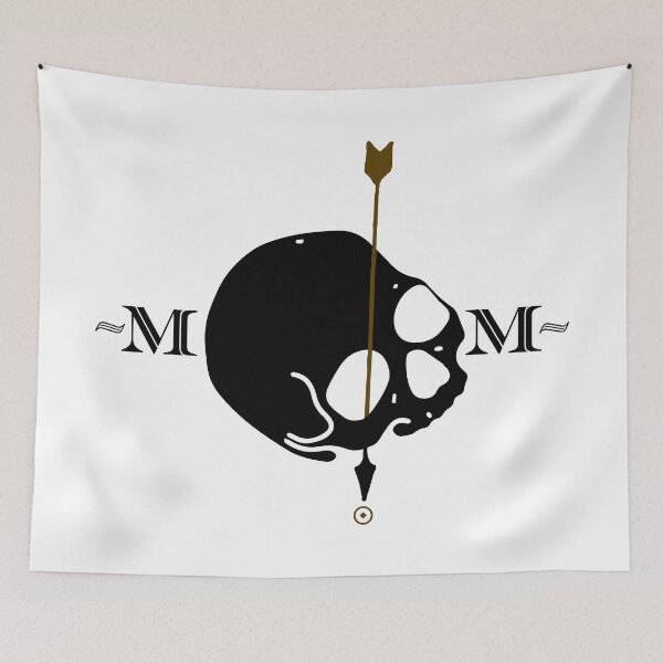 Item preview, Memento Mori Classic Latin Style Arrow and Skull designed and sold by GregInJapanShop.