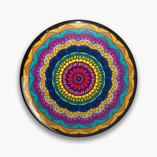 Artikelvorschau, Buntes Mandala entworfen und verkauft von Enchantress_8 .